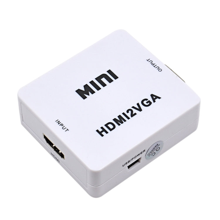 Convertitore audio da mini HDMI a VGA, Mini HDMI to VGA Convertitore audio da mini HDMI a VGA, Mini HDMI to VGA